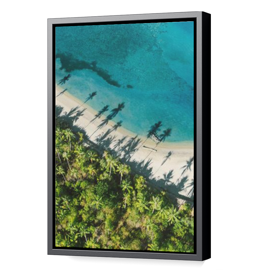 Thumbnail for Canvas - Black Floating Frame