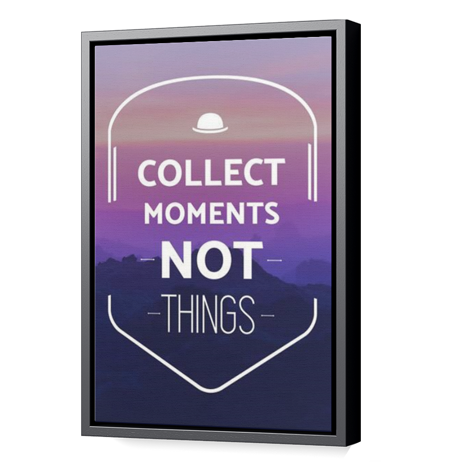 Thumbnail for Canvas - Black Floating Frame