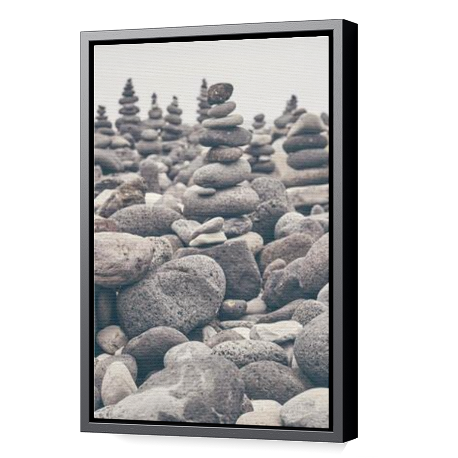 Thumbnail for Canvas - Black Floating Frame