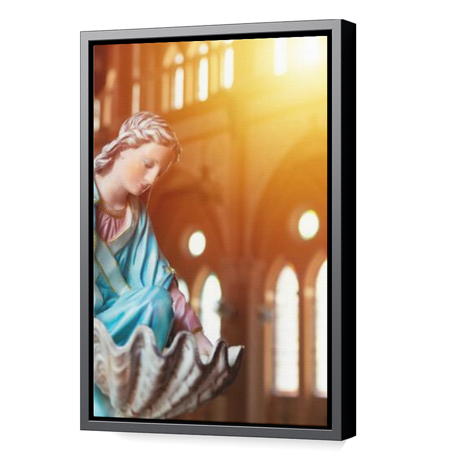 Thumbnail for Canvas - Black Floating Frame