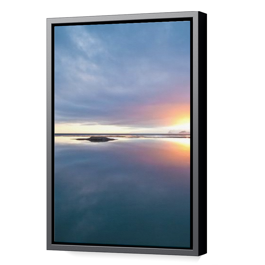 Thumbnail for Canvas - Black Floating Frame