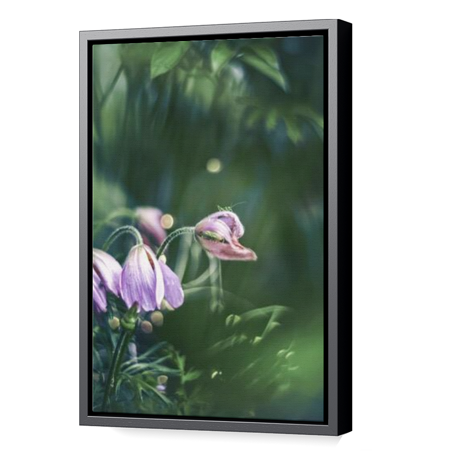 Thumbnail for Canvas - Black Floating Frame