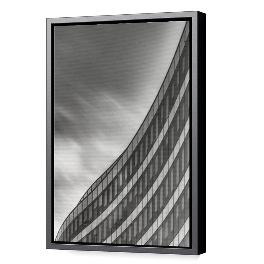 Thumbnail for Canvas - Black Floating Frame