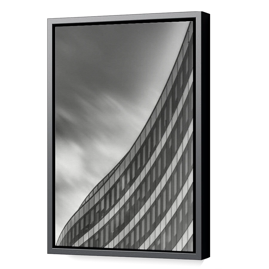 Thumbnail for Canvas - Black Floating Frame