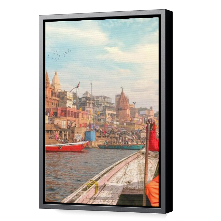 Thumbnail for Canvas - Black Floating Frame