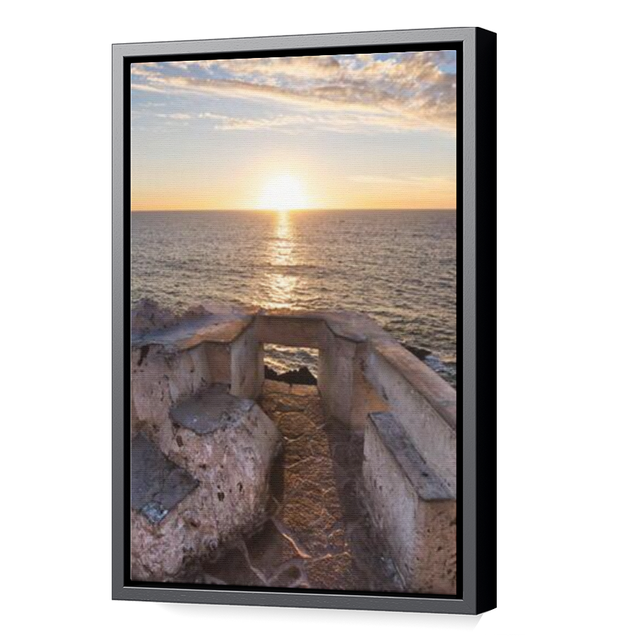 Thumbnail for Canvas - Black Floating Frame