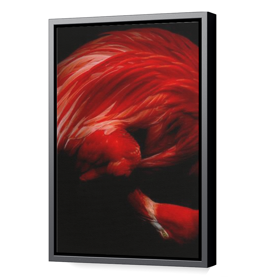 Thumbnail for Canvas - Black Floating Frame