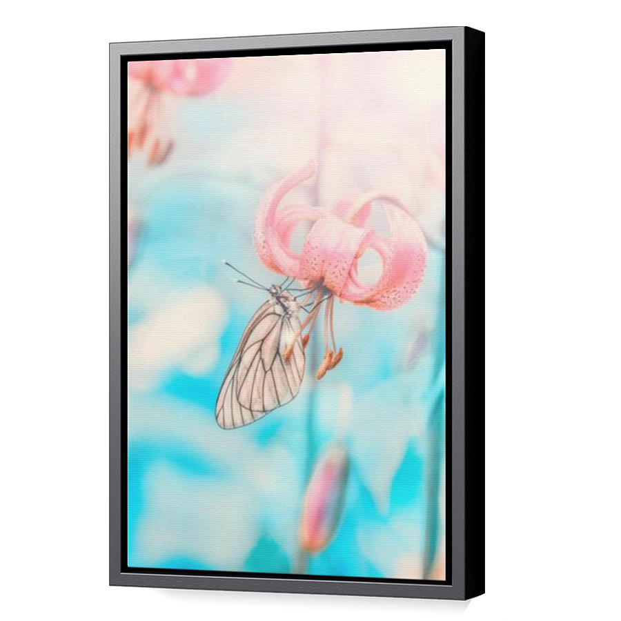 Thumbnail for Canvas - Black Floating Frame