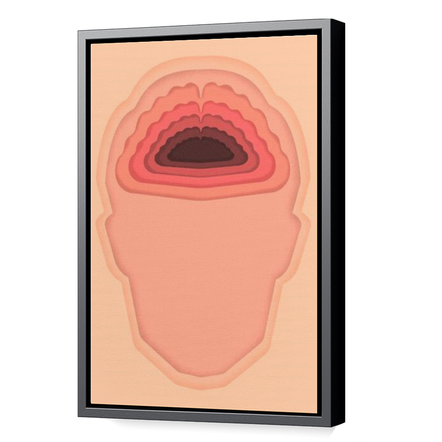 Thumbnail for Canvas - Black Floating Frame