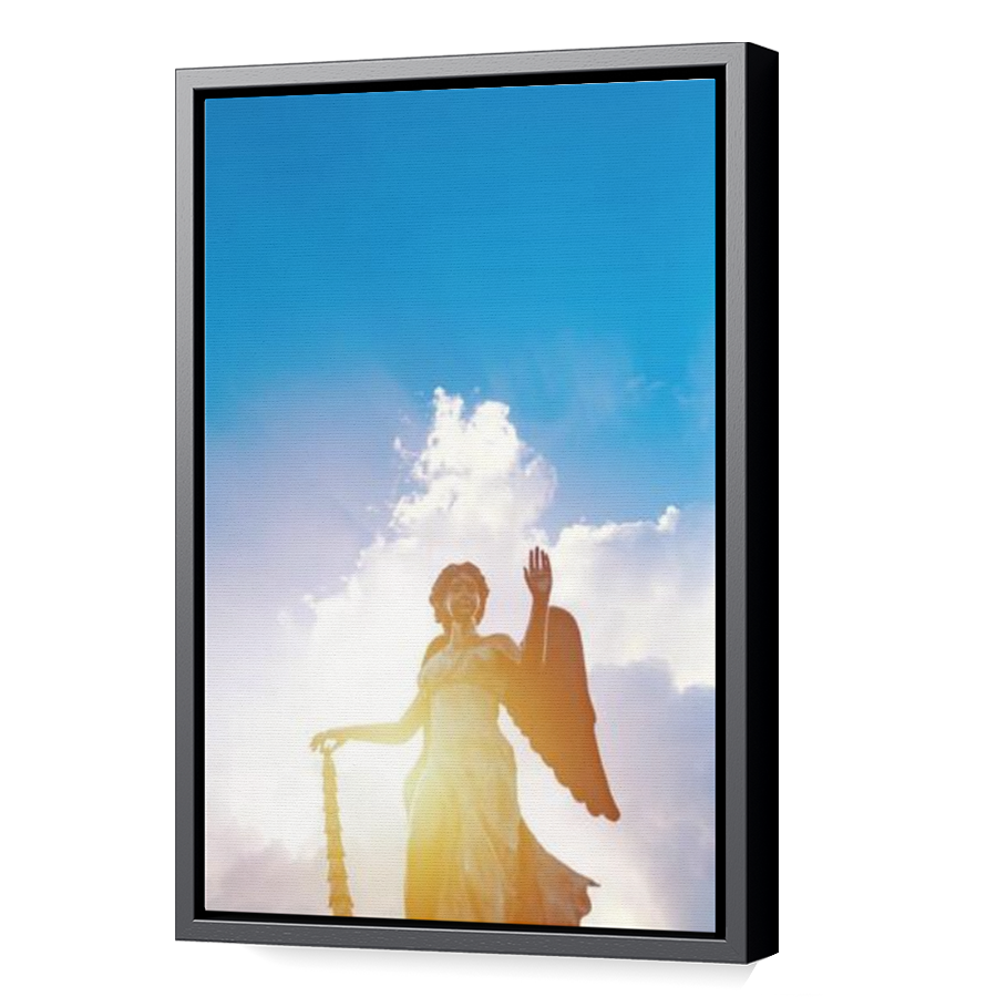 Thumbnail for Canvas - Black Floating Frame