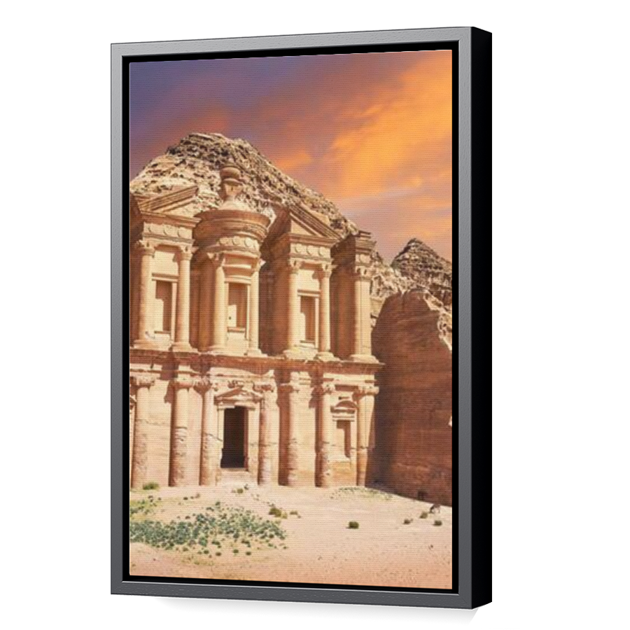 Thumbnail for Canvas - Black Floating Frame
