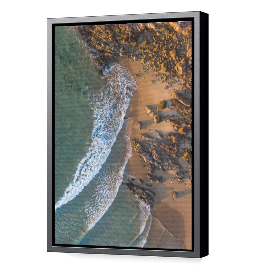 Thumbnail for Canvas - Black Floating Frame