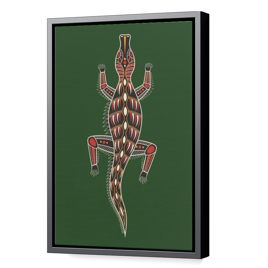 Thumbnail for Canvas - Black Floating Frame