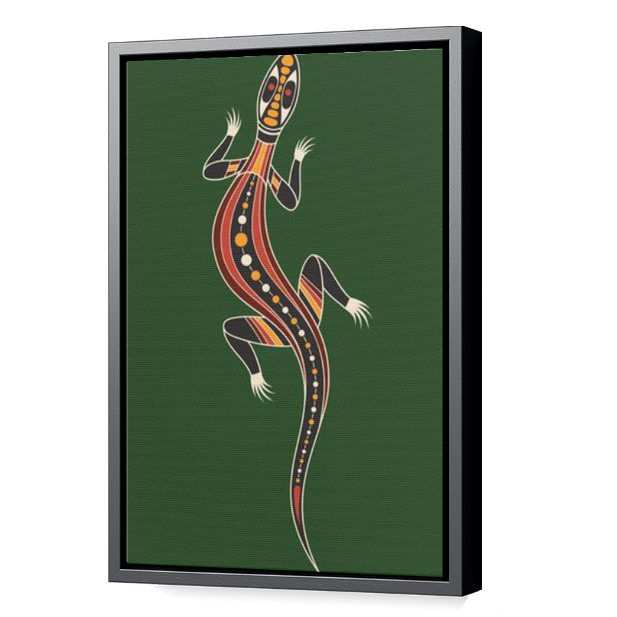 Thumbnail for Canvas - Black Floating Frame