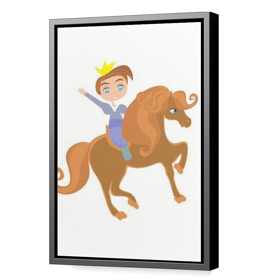 Thumbnail for Canvas - Black Floating Frame