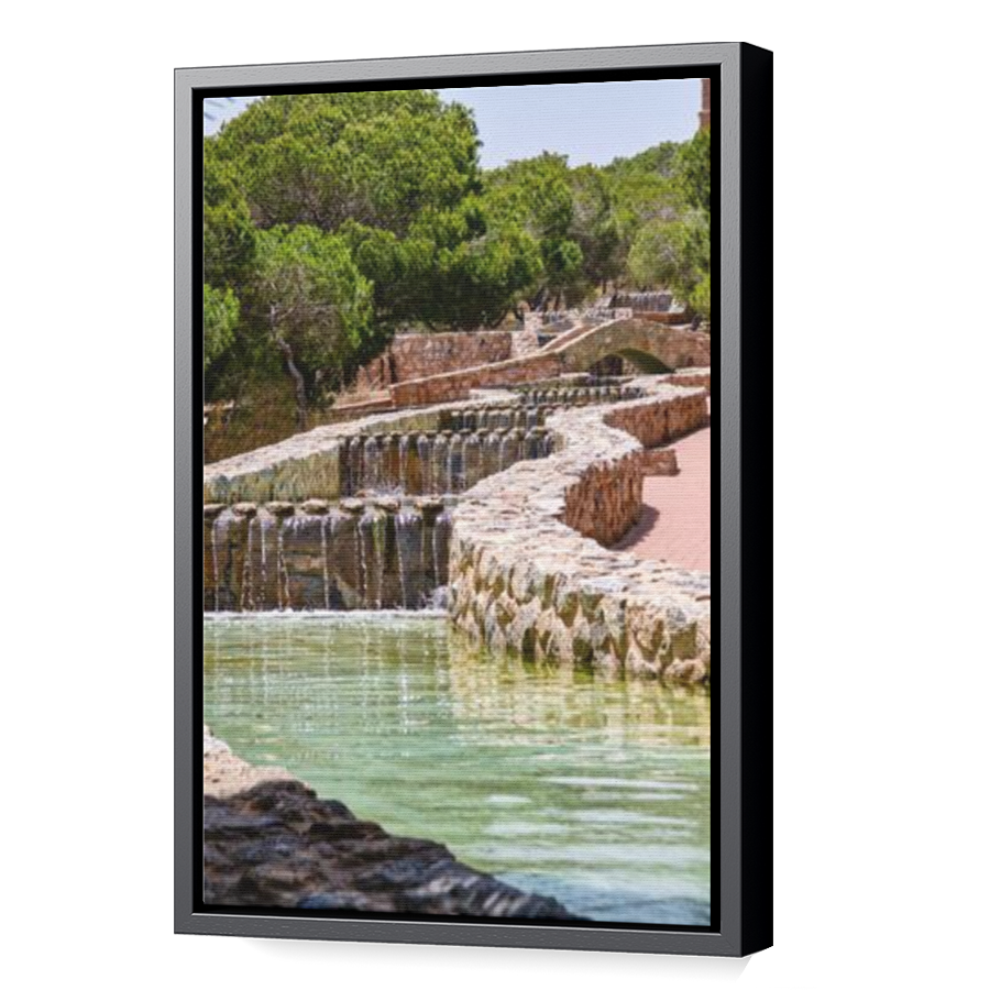 Thumbnail for Canvas - Black Floating Frame