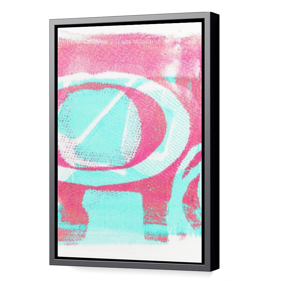 Thumbnail for Canvas - Black Floating Frame