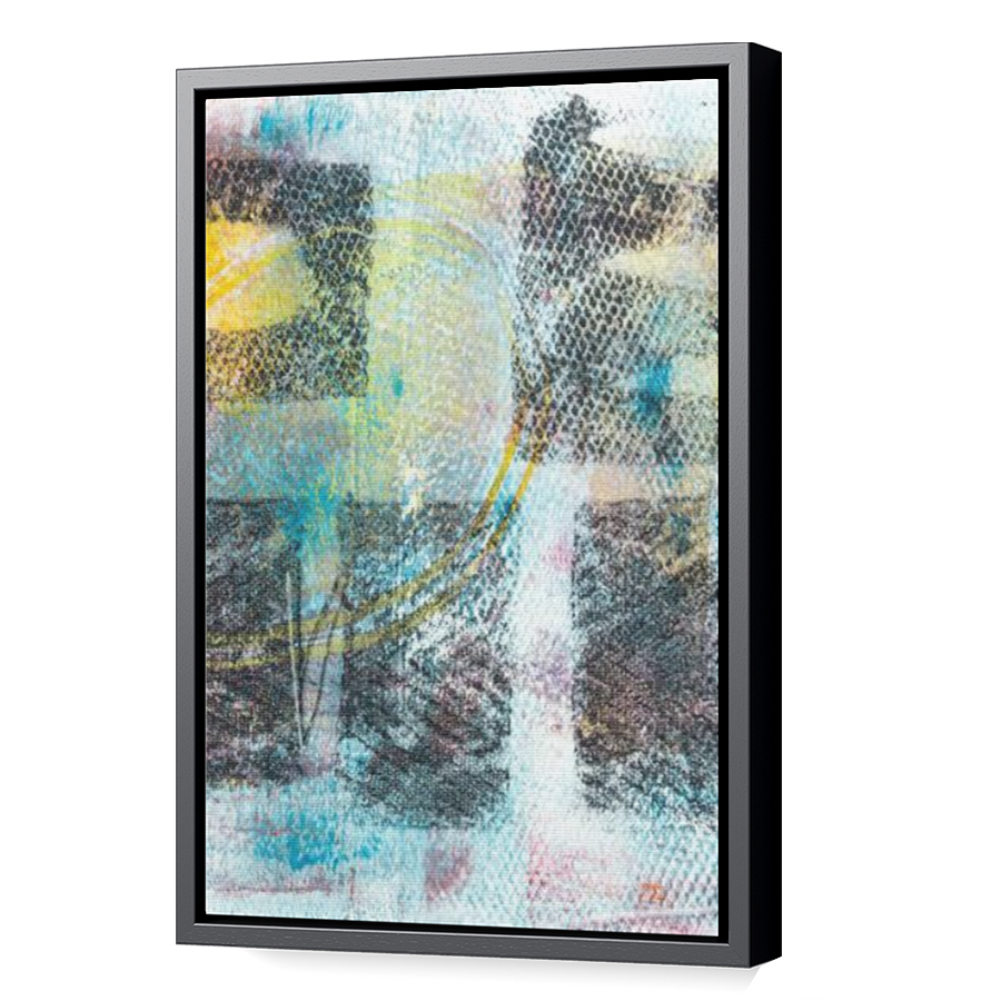 Thumbnail for Canvas - Black Floating Frame