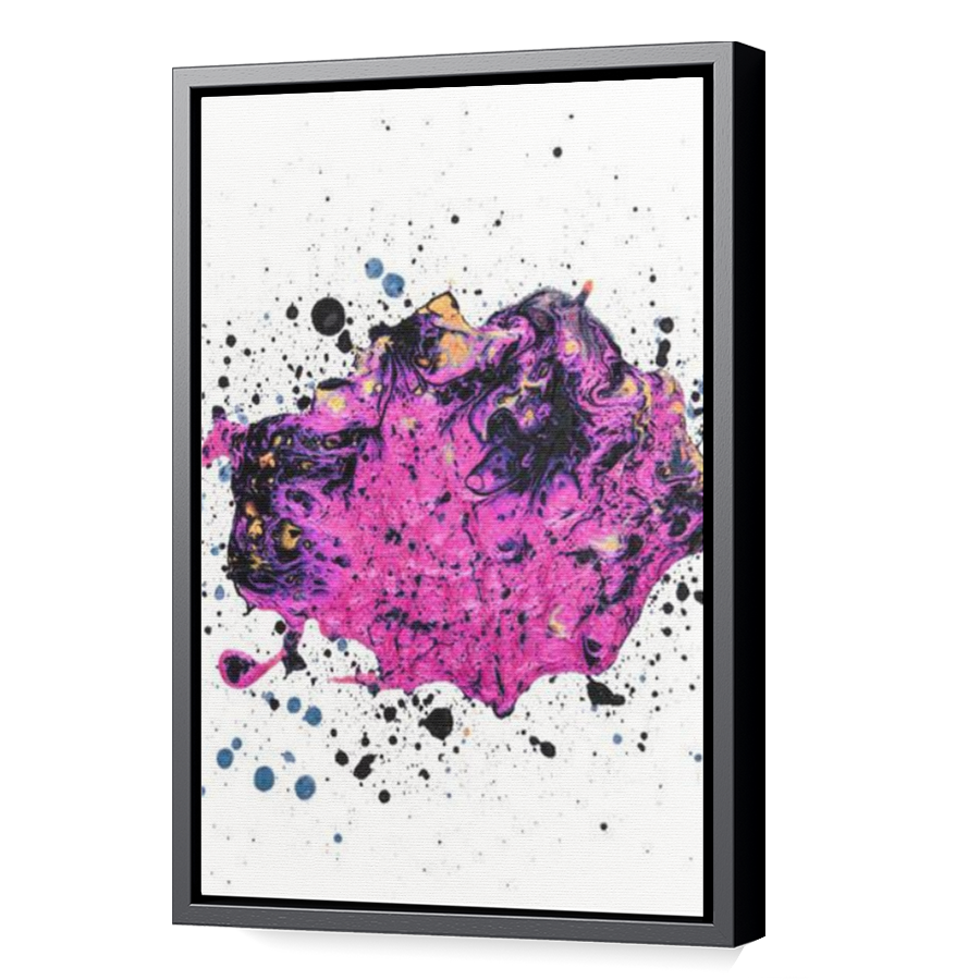 Thumbnail for Canvas - Black Floating Frame