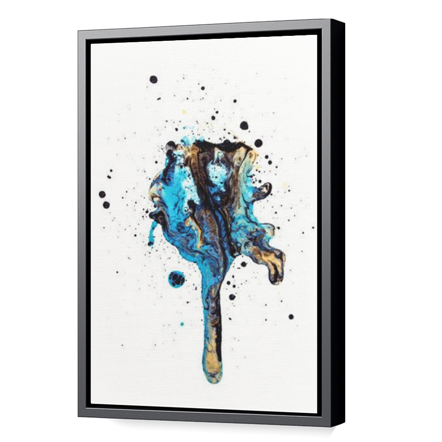 Thumbnail for Canvas - Black Floating Frame