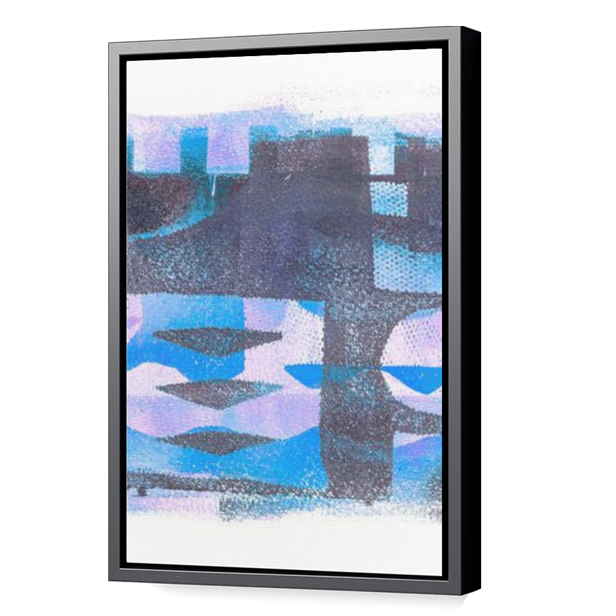 Thumbnail for Canvas - Black Floating Frame