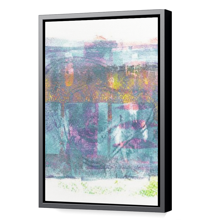 Thumbnail for Canvas - Black Floating Frame