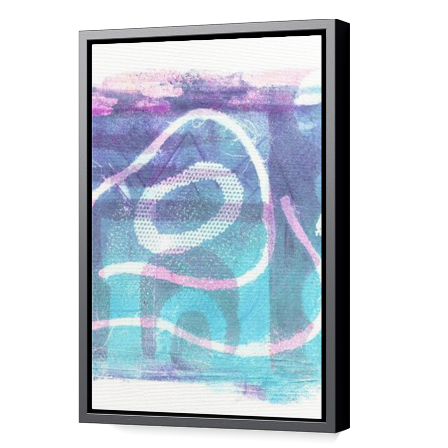 Thumbnail for Canvas - Black Floating Frame