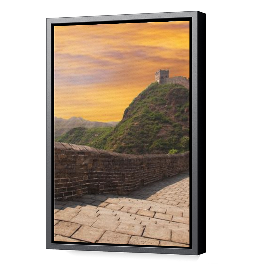 Thumbnail for Canvas - Black Floating Frame
