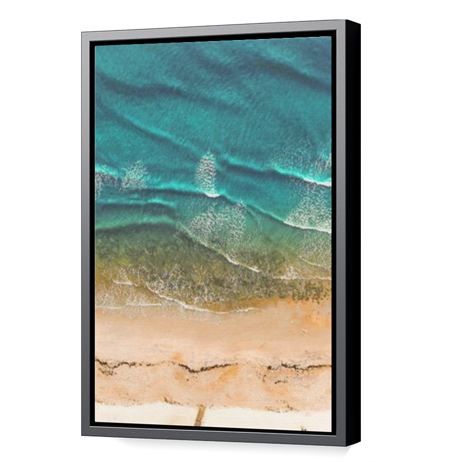 Thumbnail for Canvas - Black Floating Frame