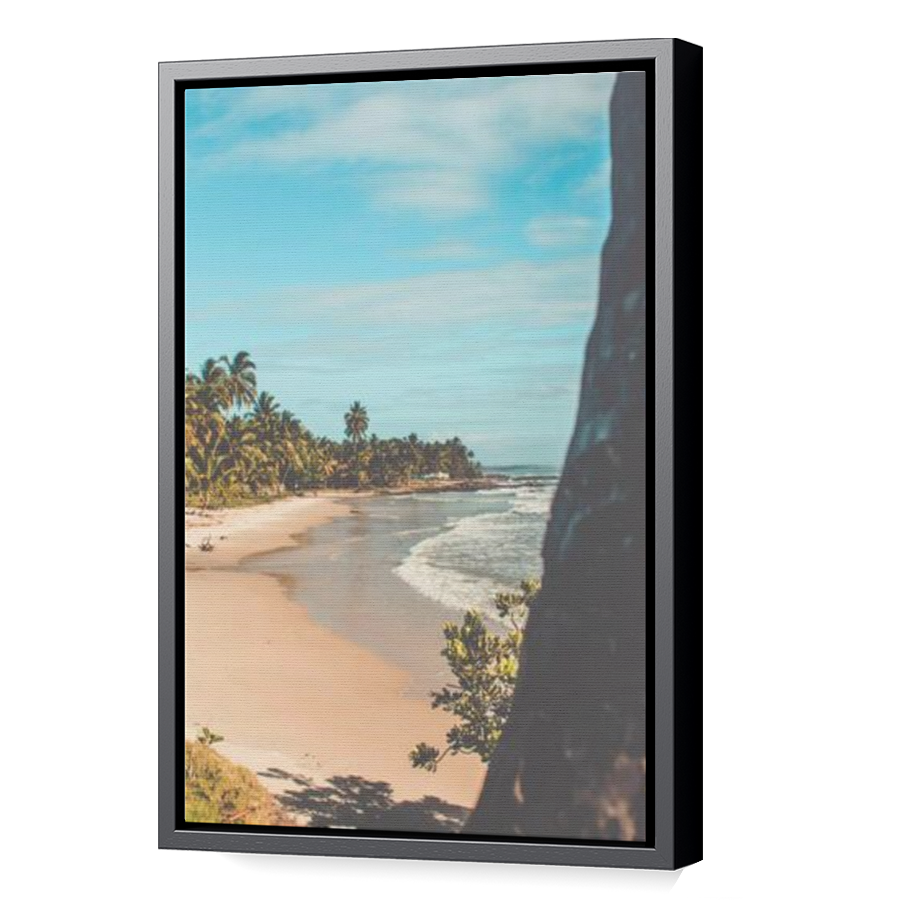 Thumbnail for Canvas - Black Floating Frame