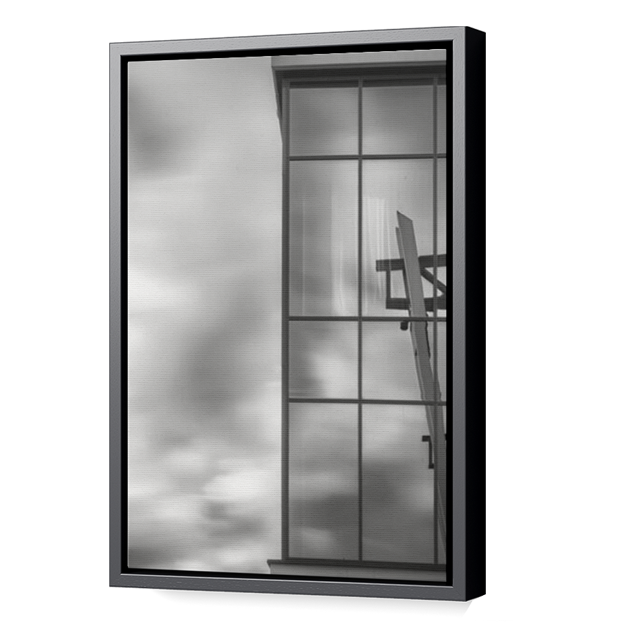 Thumbnail for Canvas - Black Floating Frame