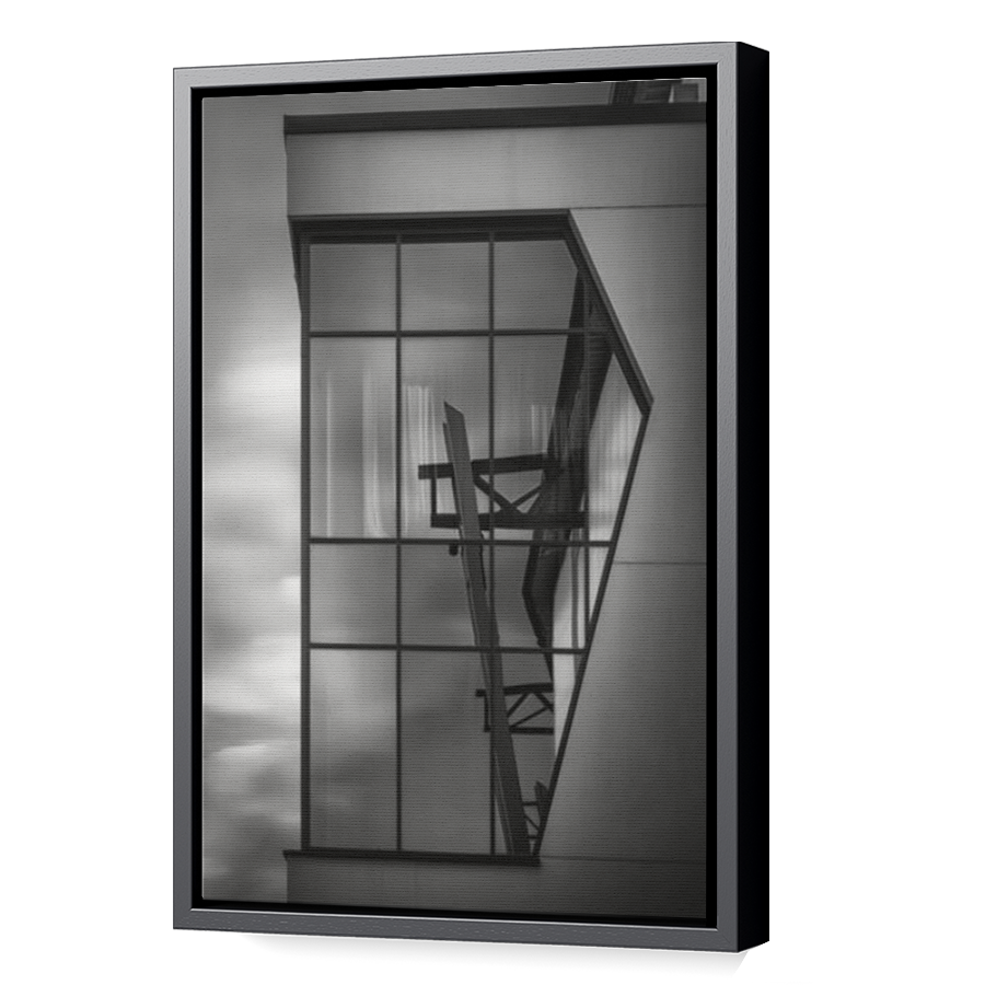 Thumbnail for Canvas - Black Floating Frame