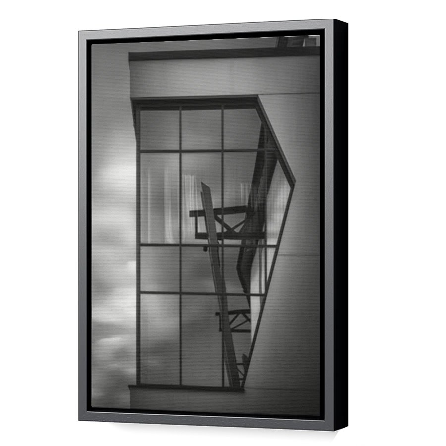 Thumbnail for Canvas - Black Floating Frame
