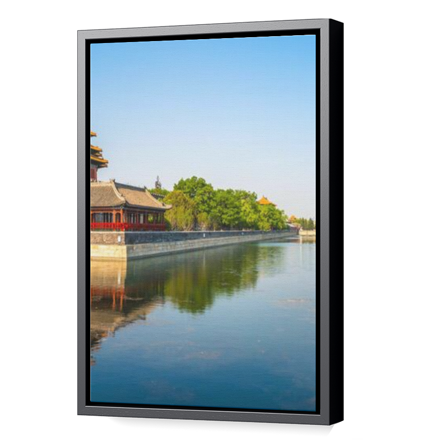 Thumbnail for Canvas - Black Floating Frame