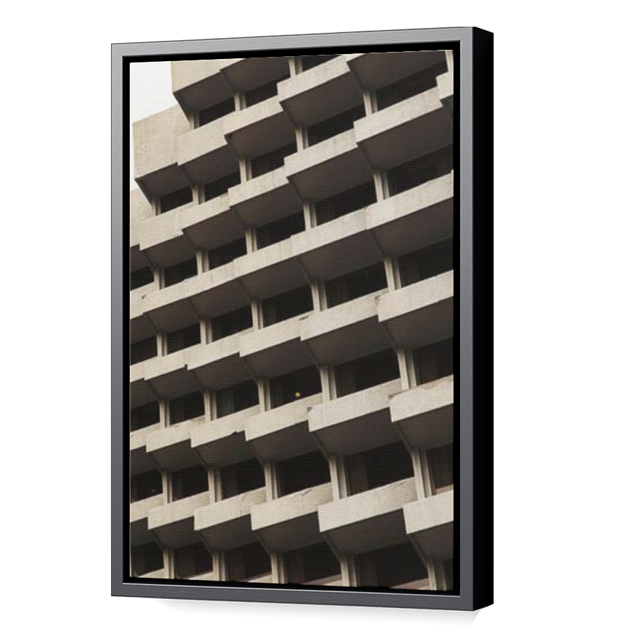 Thumbnail for Canvas - Black Floating Frame