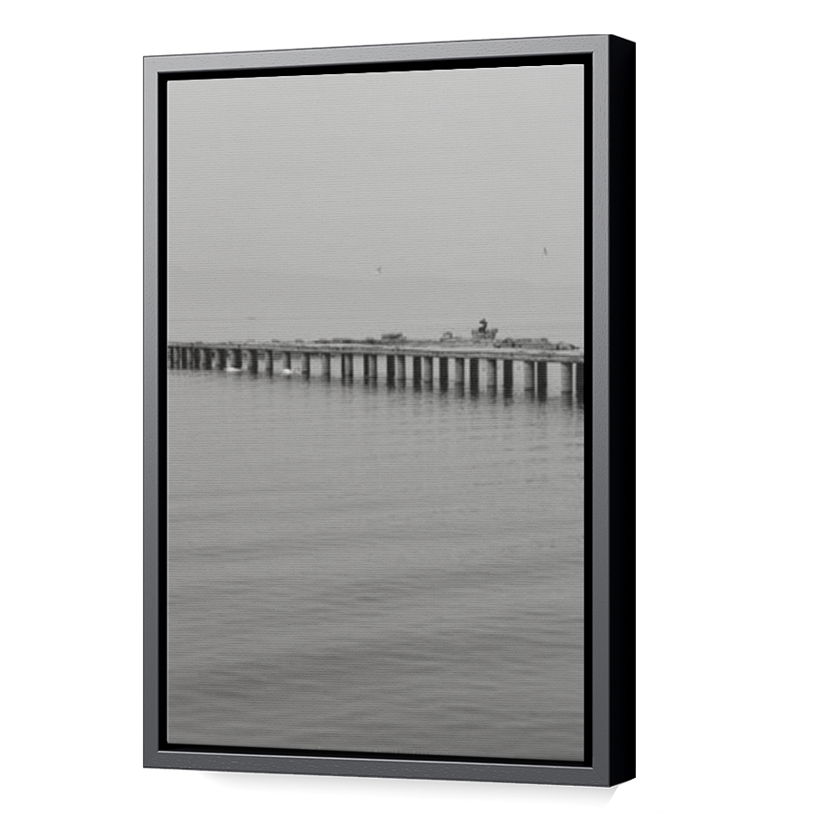 Thumbnail for Canvas - Black Floating Frame