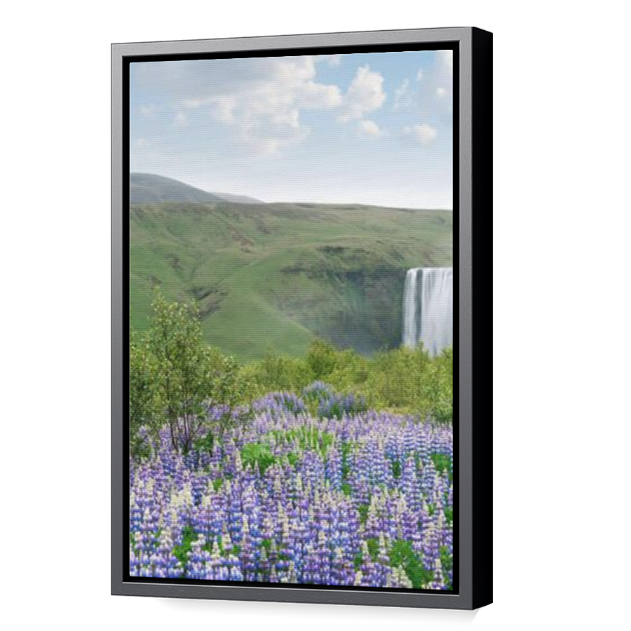 Thumbnail for Canvas - Black Floating Frame