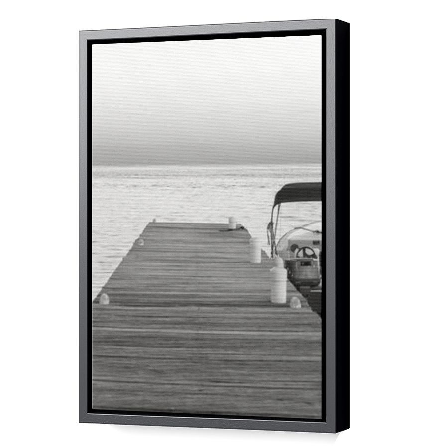 Thumbnail for Canvas - Black Floating Frame