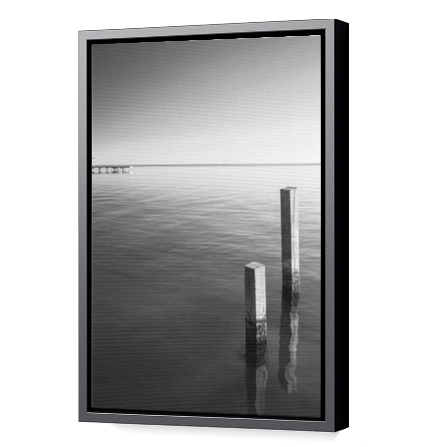 Thumbnail for Canvas - Black Floating Frame