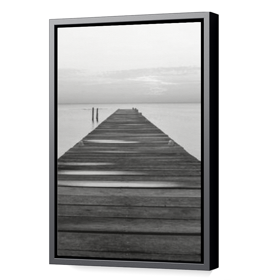 Thumbnail for Canvas - Black Floating Frame
