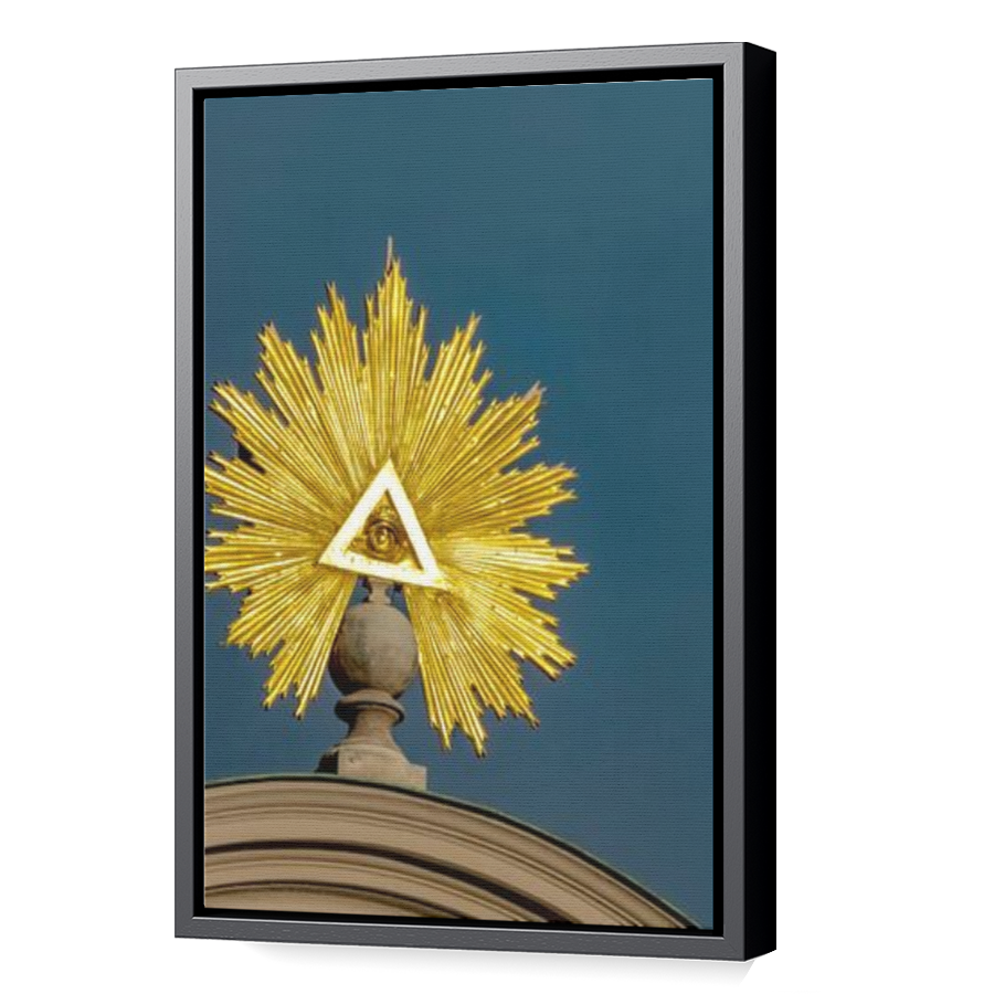 Thumbnail for Canvas - Black Floating Frame