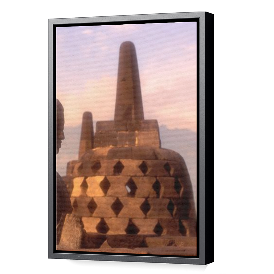 Thumbnail for Canvas - Black Floating Frame