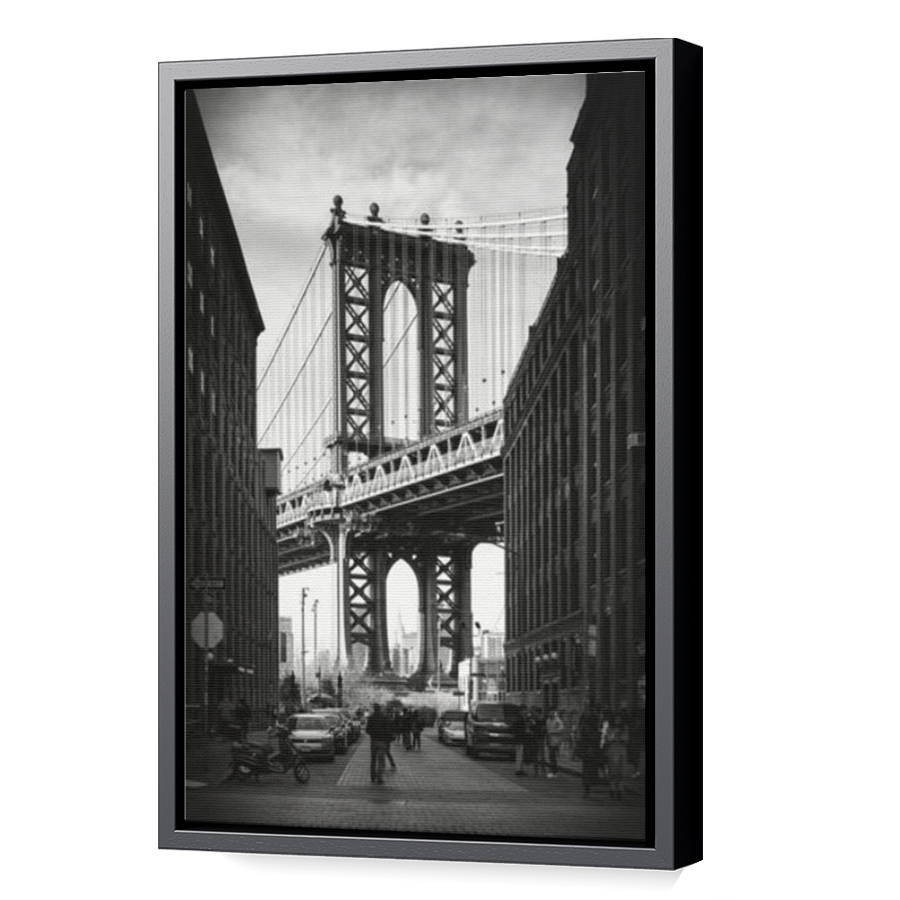 Thumbnail for Canvas - Black Floating Frame