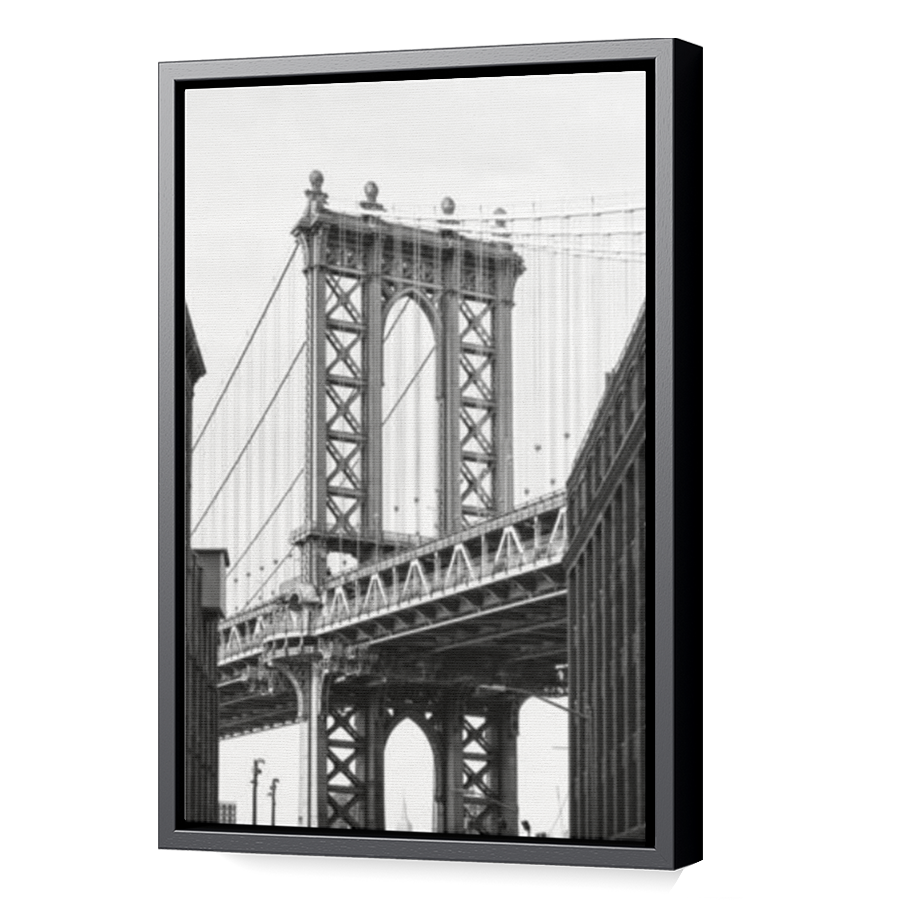 Thumbnail for Canvas - Black Floating Frame