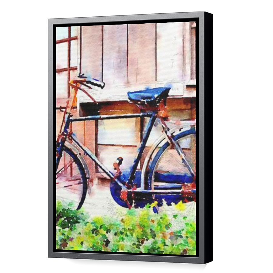 Thumbnail for Canvas - Black Floating Frame