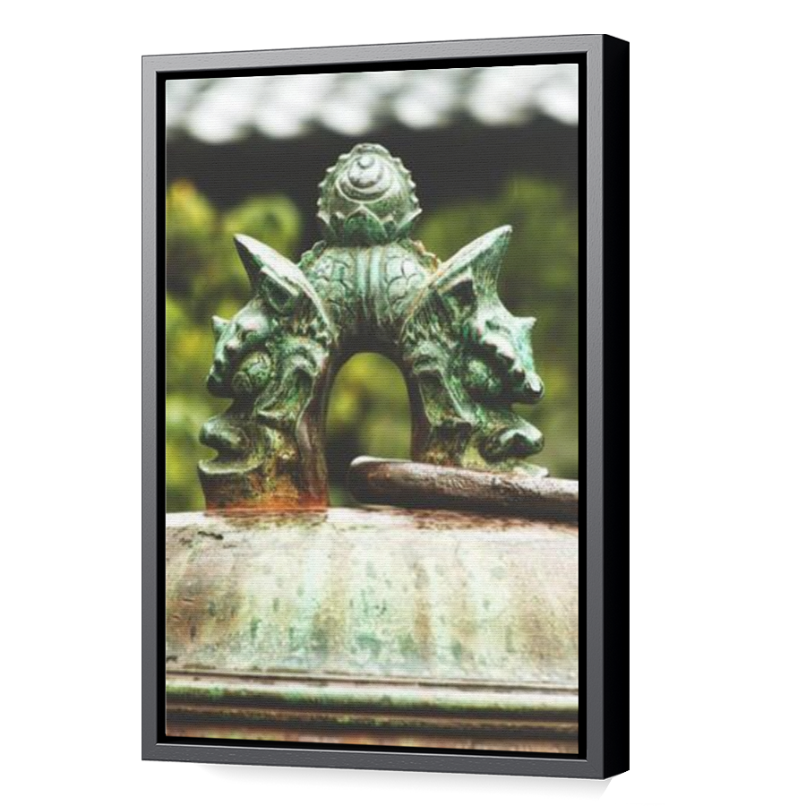 Thumbnail for Canvas - Black Floating Frame