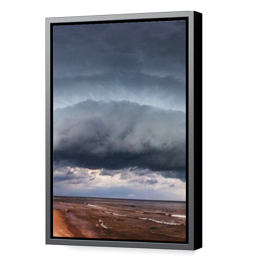 Thumbnail for Canvas - Black Floating Frame