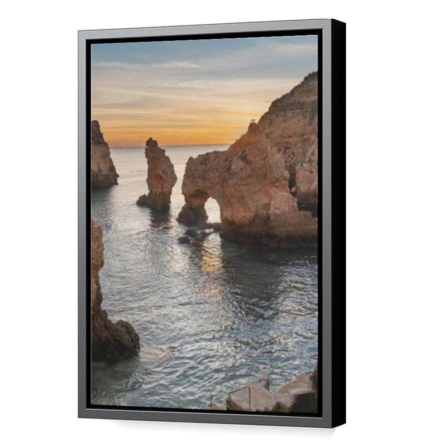 Thumbnail for Canvas - Black Floating Frame