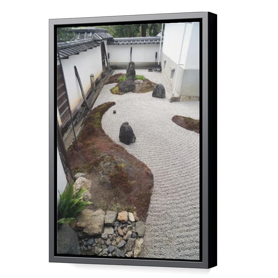 Thumbnail for Canvas - Black Floating Frame