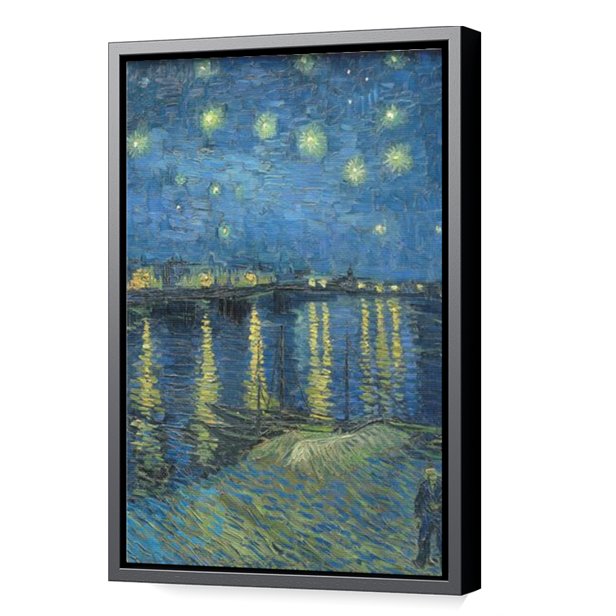 Thumbnail for Canvas - Black Floating Frame